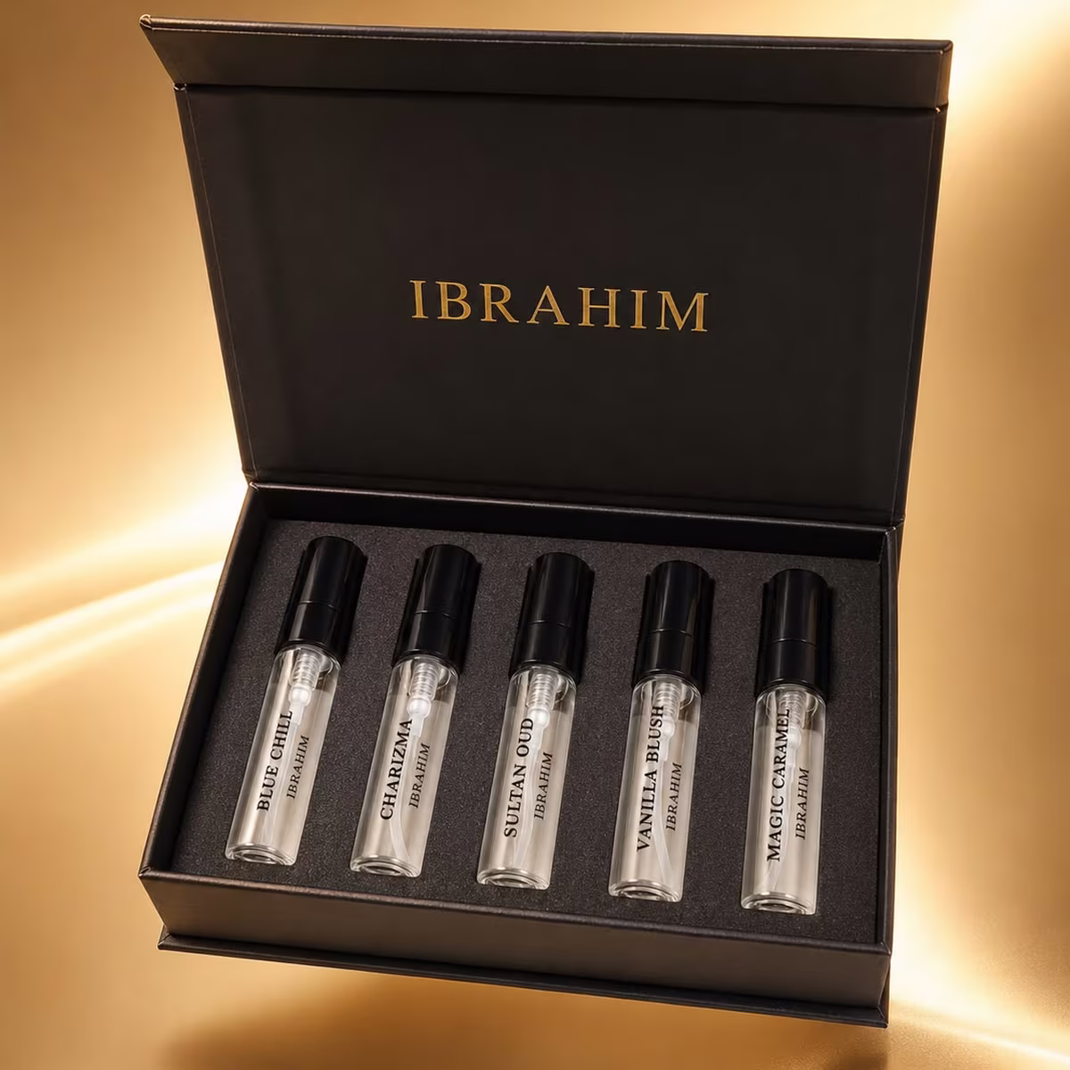 The IBRAHIM Discovery Sample Set Box, five 3 mL samples