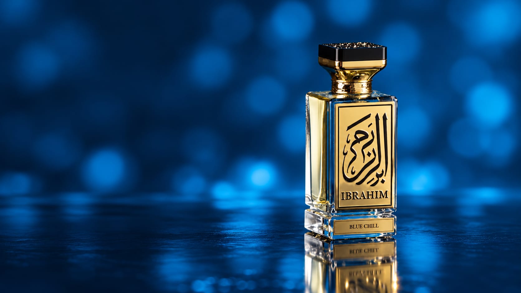 Blue Chill, You were never made to blend in. eau de parfum by IBRAHIM Fragrances