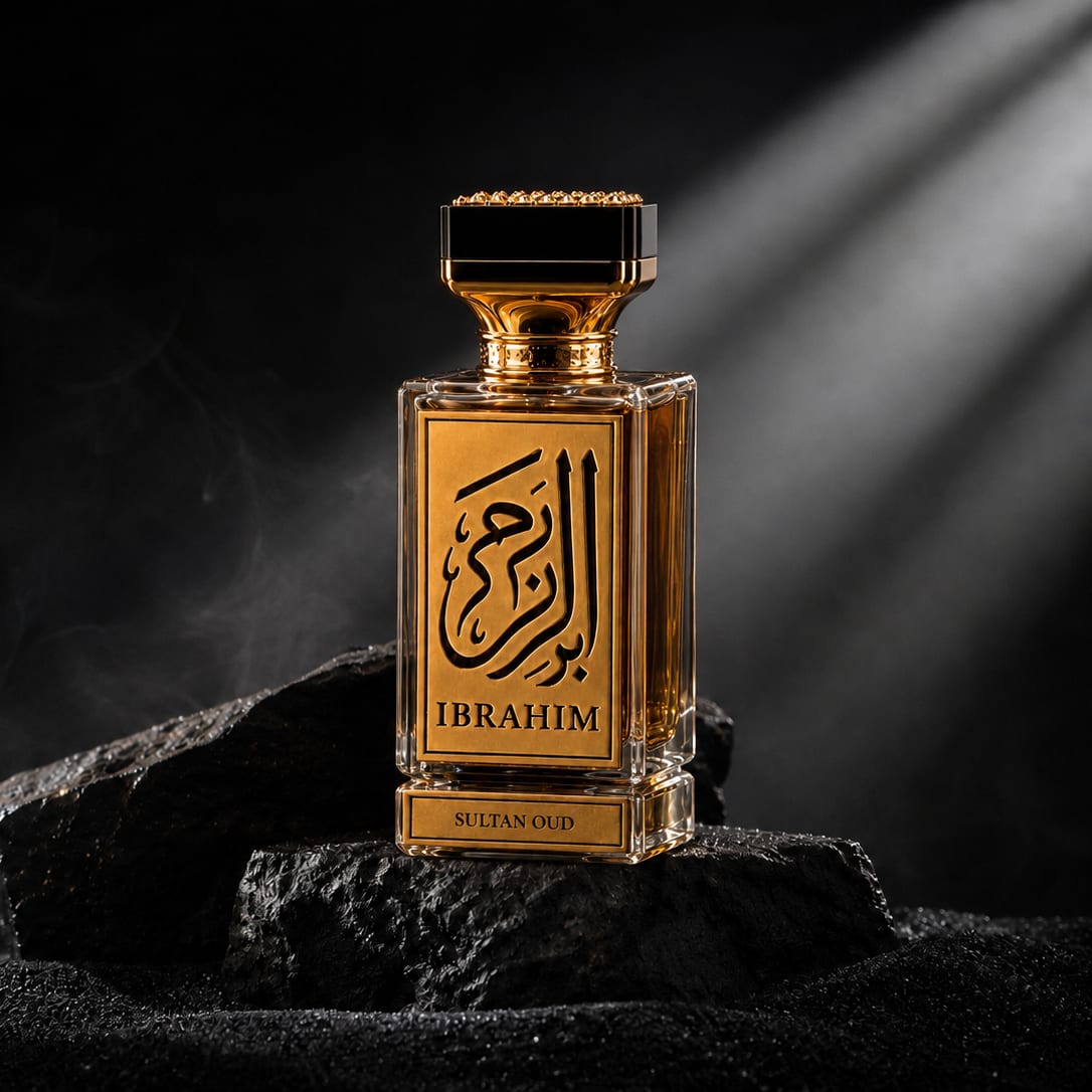 Sultan Oud Power looks different when it comes naturally. eau de parfum bottle by IBRAHIM Fragrances